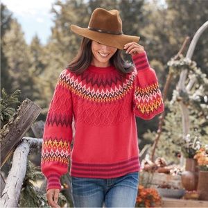 Sundance ☀️ Rhian Fair Isle Sweater